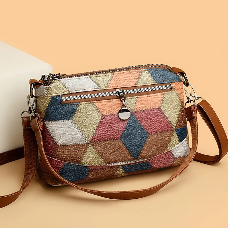 

2025 New Floral Print Shoulder Bag for Women, Casual Multi-Pocket Crossbody Purse, Very Chic and Extremely Versatile​