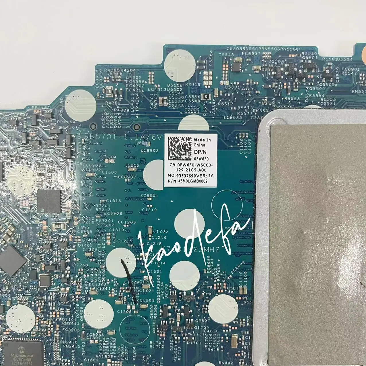 Imagem -06 - Dell Inspiron 5406 Placa-mãe Laptop em Cpu Intel Core I51135g7 Srk05 Ddr4 Cn0fw6f0 0fw6f0 Fw6f0