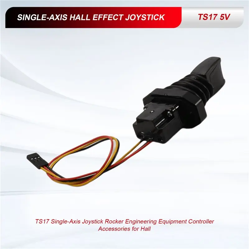 A02Q-TS17 Single-Axis Joystick Rocker Engineering Equipment Controller Accessories For Hall
