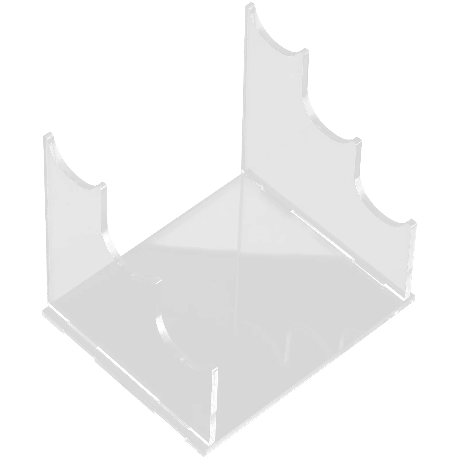 

3-Tier Acrylic Holder Transparent Brush Storage Rack Display Stand For Home Office Nail Art Organizer Rack Eyebrow Pen Stand Pen
