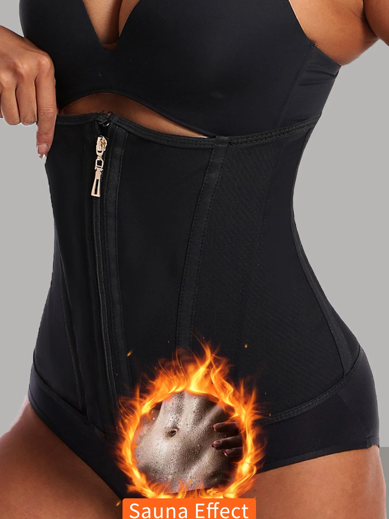 Women's Abdominal Trimmer Waist Trainer Corset Shaper Plus-Size Women's Waist Trainer
