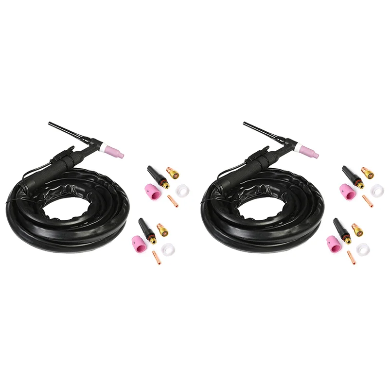 

A96I-2X Wp17 150A TIG Факел 1M Полная гибкая головка с воздушным охлаждением W Расходные материалы
