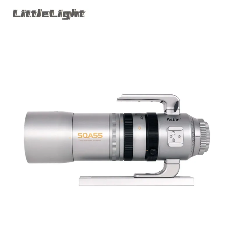 Askar SQA55 f/4.8 Quintuplet air-spaced SD glass Petzval astrograph for astrophotography and daily photography