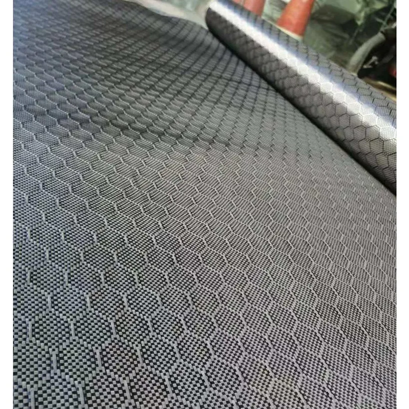 Free shipping Football pattern Real Carbon Fiber Cloth 3K 240gsm 31.5\