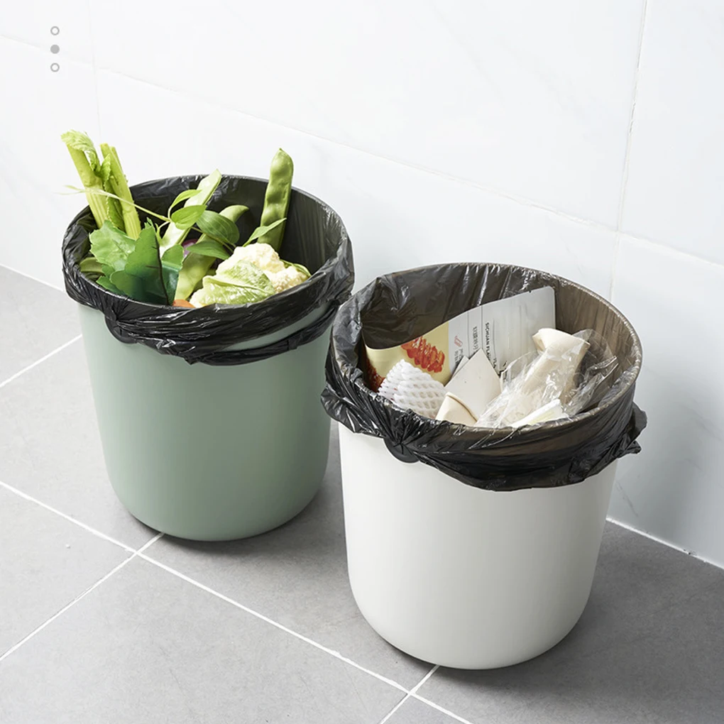 Trashcan Waste Bin Kitchen Rubbish Storage Bathroom Trash Garbage Can