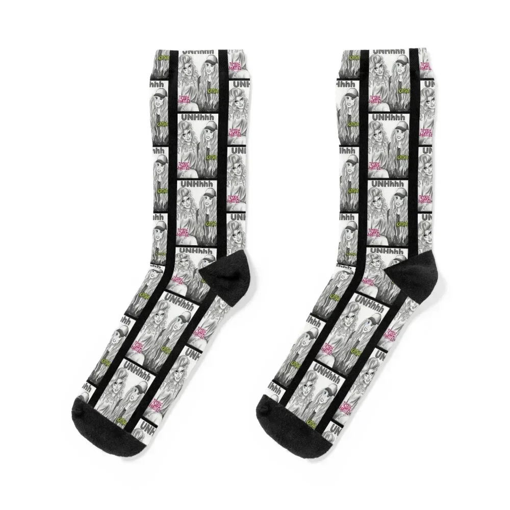 

UNHhh Katya Trixie Poster Socks Sports ankle winter gifts Girl'S Socks Men's