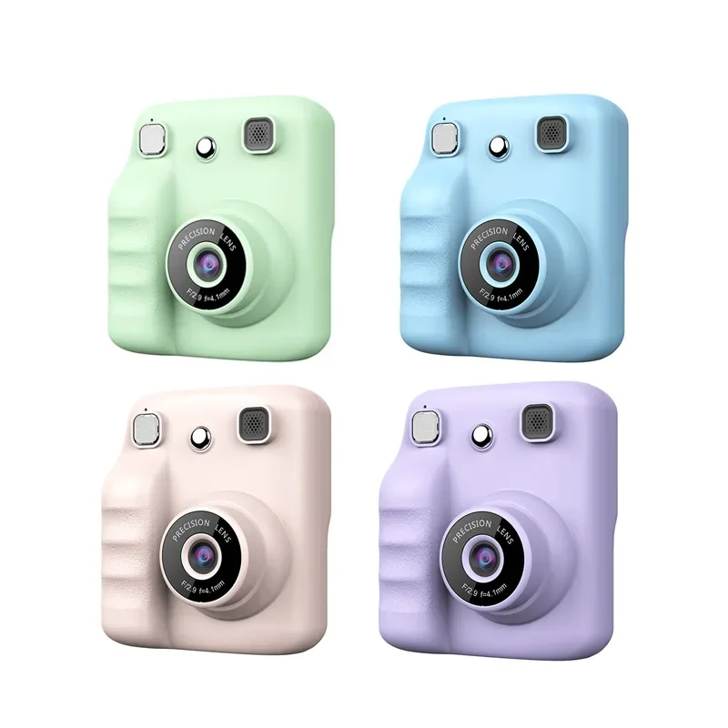 Mini thermische printer Kindercamera Educatieve kindercamera Fotografie HD Videorecorder Instant Print Foto Kerstcadeaus