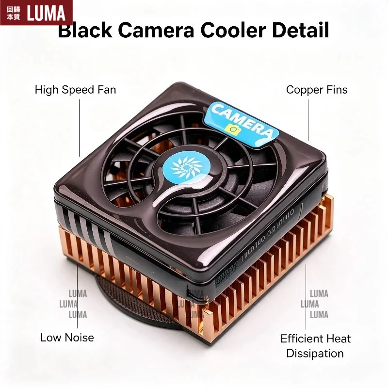 Mobile Phone Semiconductor Cooler Magnetic Suction Tablet Cooling Mini Host Can Freeze and Frost