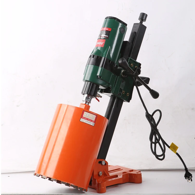 Diamond water drilling machine drilling machine high-power table drill air conditioning steel punching machine Angle adjustment