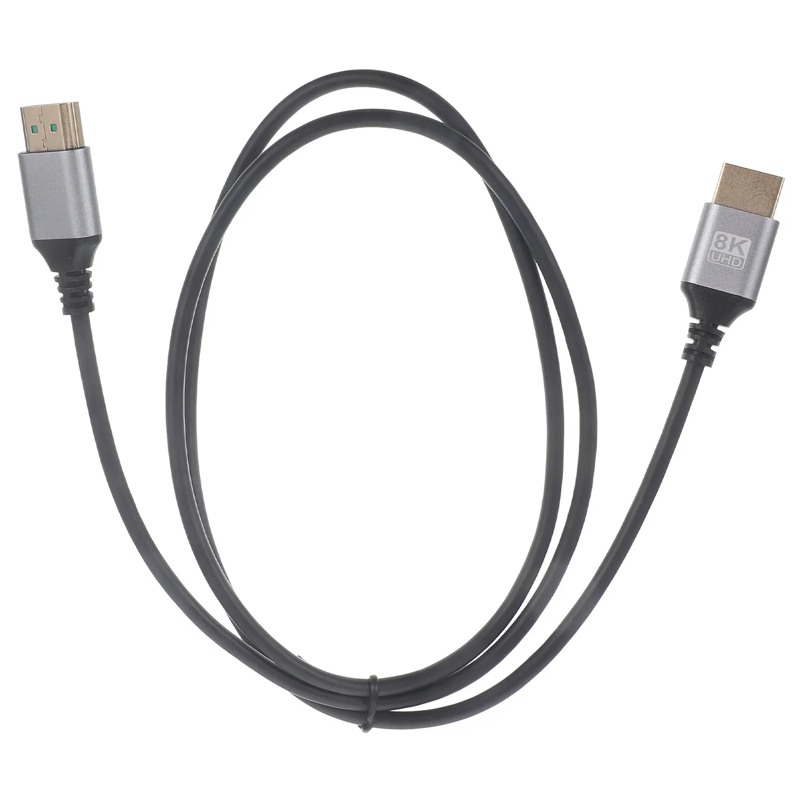 

2.1 8k Definition Cable 19+1 Core Ultra Video Cord For Monitor Pc Laptop Black 1 Meter Connection