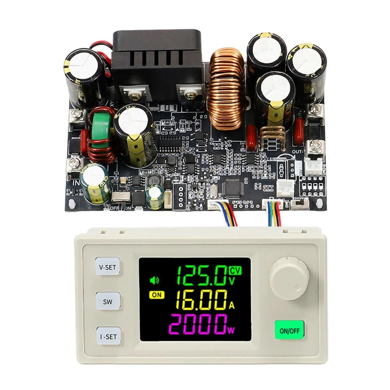 Upgrade XY12522 CNC DC Adjustable Voltage-Stabilized Power Supply Constant Voltage And Current Module 125V/2000W