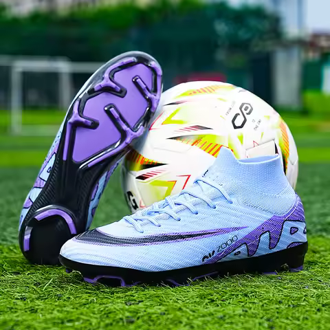 Men Professional Soccer Shoes Society Outdoor TF/FG High Quality Original Football Boots Women Cleats Turf Resistant Sneakers