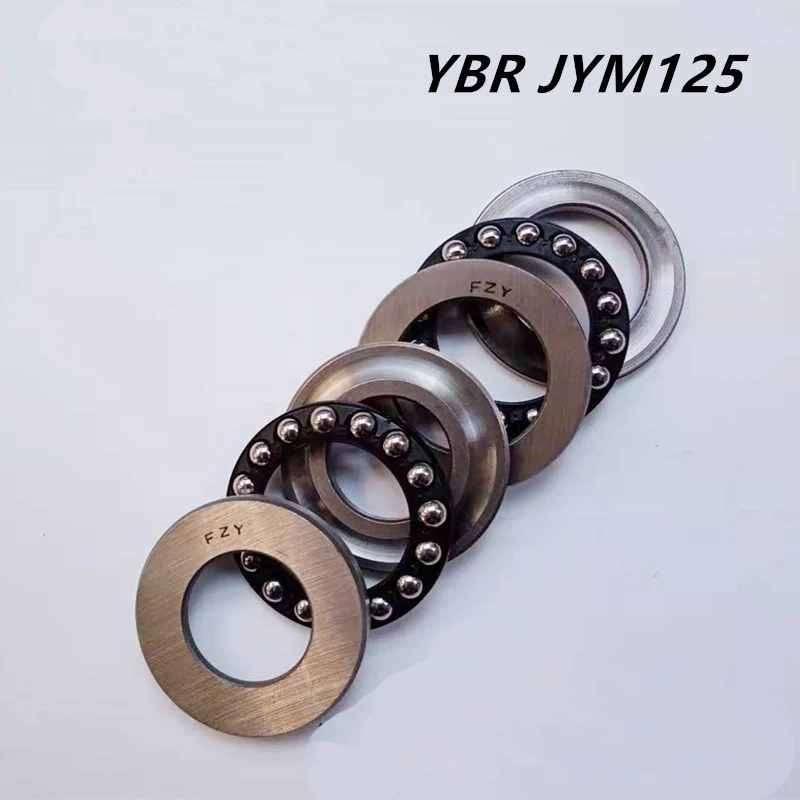 

Motorcycle Steering Bearing Kit for Jianshe Yamaha Linhai YMH JYM125 YMH125 YBR125-2-3-G JYM YBR Motorbike Neck Roller Bearings