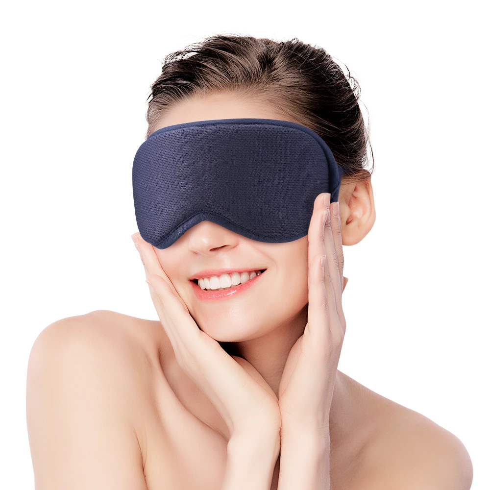 Heated Eye Mask, USB Eye Mask for Dry Eyes with Constant Heating Temperature, Warm Compress Heating Pad for Sleep Dark Circles