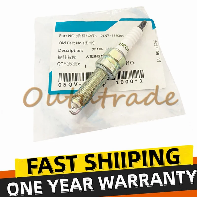 Motorcycle Parts Spark Plugs For CFMOTO 450SR 0SQV-170200-1000 CF450SR CF400-6 CF MOTO SR450 400-6 Sparking Plug