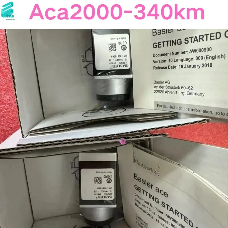 Nova câmera industrial Aca2000-340km