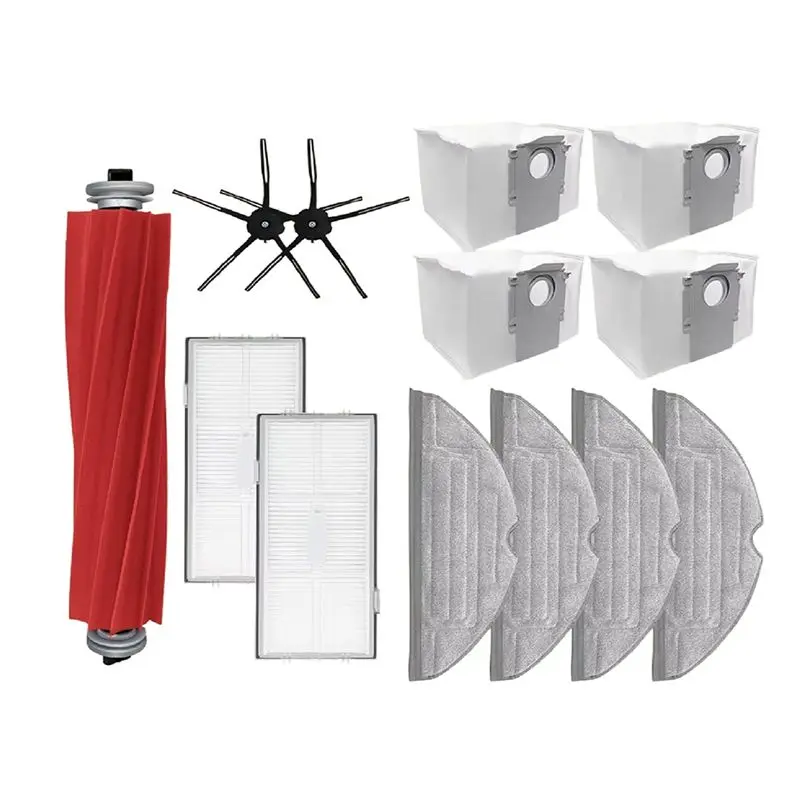 

【A16Z】Hepa фильтр, вращающаяся щетка, основная боковая щетка, фильтр для швабры, мешок для пыли для Roborock S7 Maxv Ultra S7 Pro Ultra Robot Vacuum Accesso