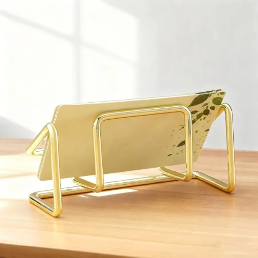 2 Pack Metal Business Card Holder for Desk, Card Stand for Office Home Well-crafted metal wire structure, balanced support prev