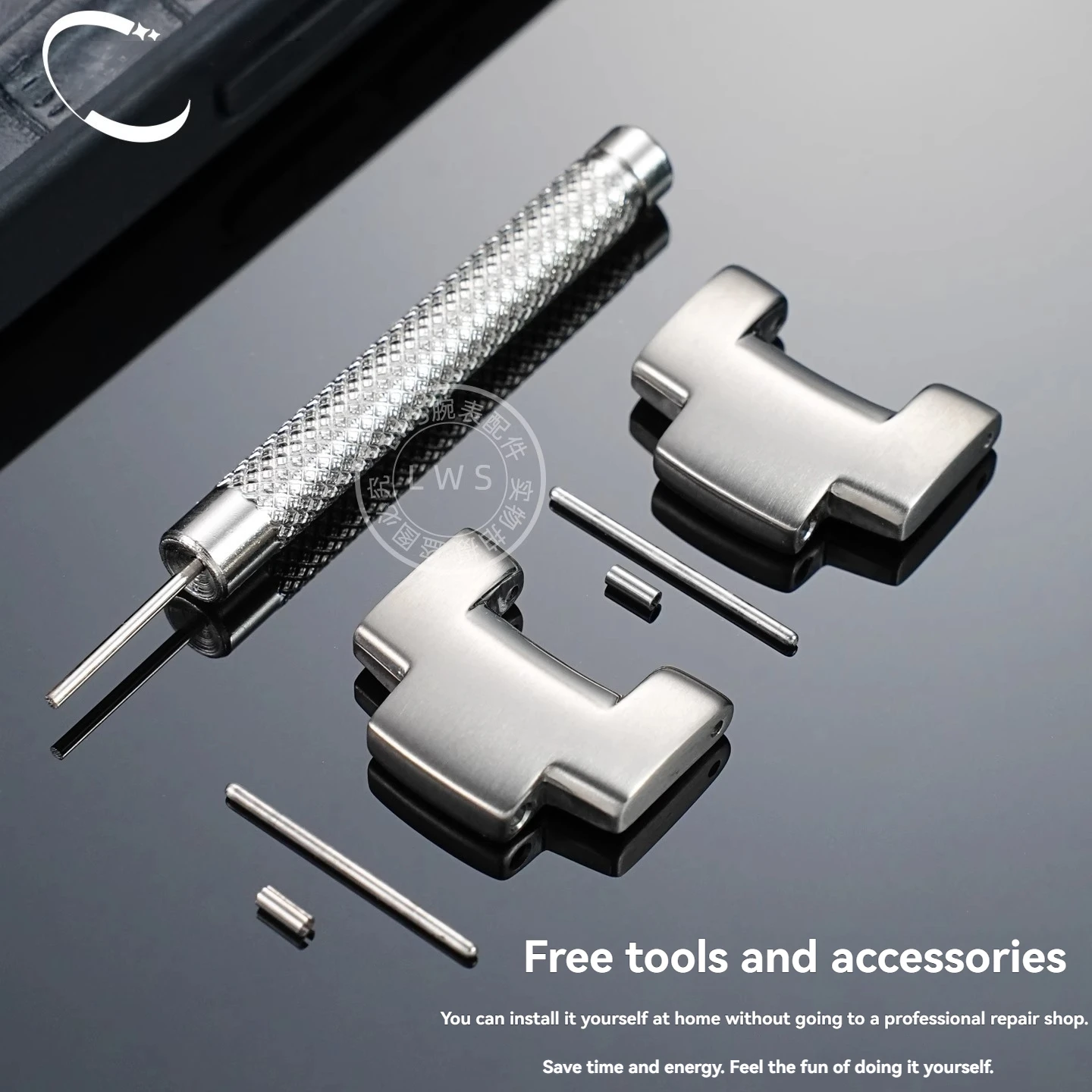 ل كاسيو PROTREK تسلق PRG-240 PRG-130Y PRW-1500 سلسلة التيتانيوم سلسلة حزام القسم تمديد حزام الساعات إصلاح الملحقات