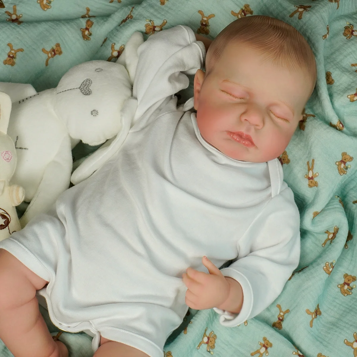 JOYORA リアルな完成したリボーン人形アーティストによって手作り描画新生児人形クリスマスギフトソフト子供のプレイメイト