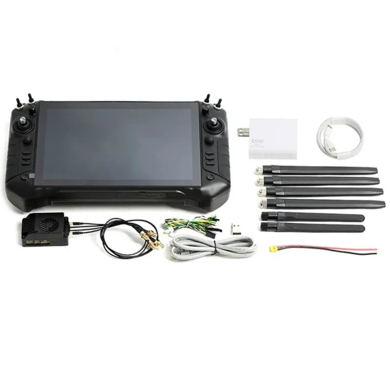 OEMProfessional Handheld Ground Station Remote Control 10.1-inch Large Screen 3-band 27 Channels