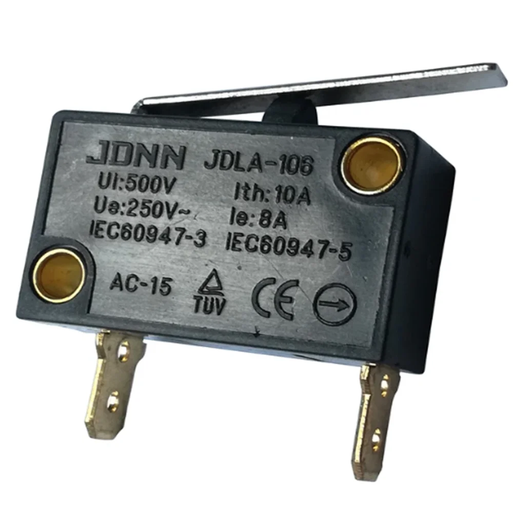 

2 шт. JDLA-106, прямой длинный рычаг, микропереключатели с длинной ручкой, микропереключатель 80 А, 250 В, 2 контакта