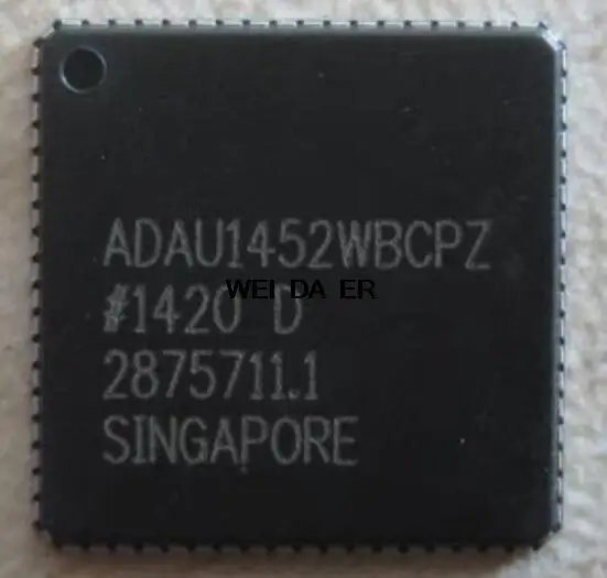 

100% NEWHigh quality products 5PCS/LOT ADAU1452WBCPZ ADAU1452WBCP ADAU1452 LFCSP-72 MODULE newHigh quality products