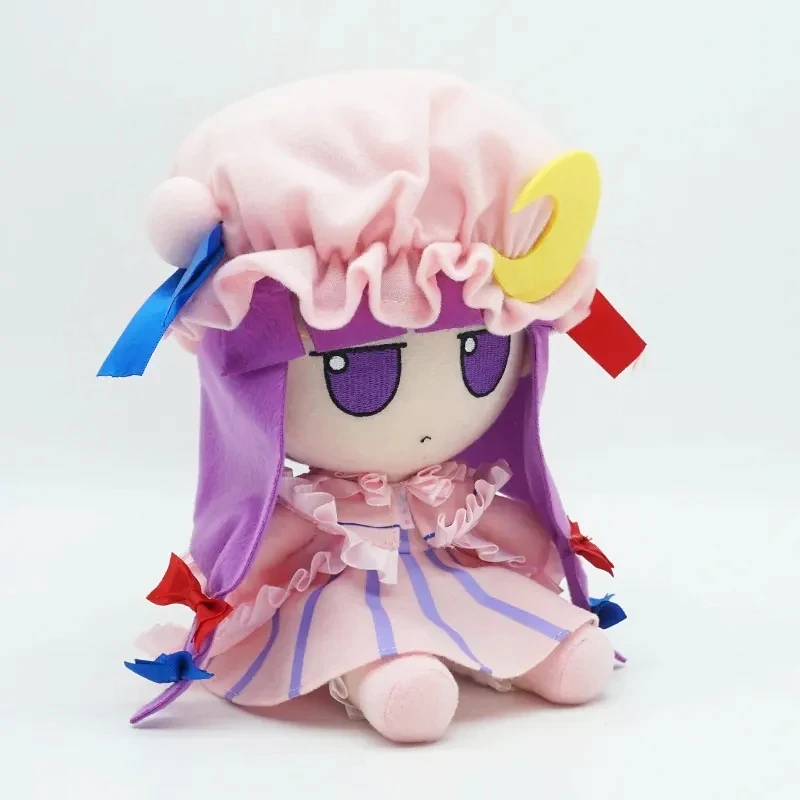 Touhou Project Patchouli Knowledge Plush Toy Fumo Doll Soft Figure 20cm Sitting Stuffed Pillow Fan Collection Birthday Girl Gift