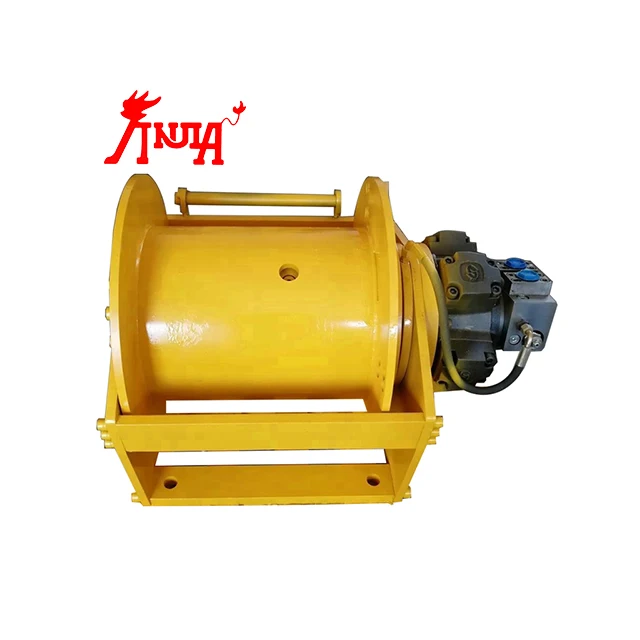 Customization Factory Direct 1/2/3/5 Tons Hydraulic Landing Logging Hoist Winch