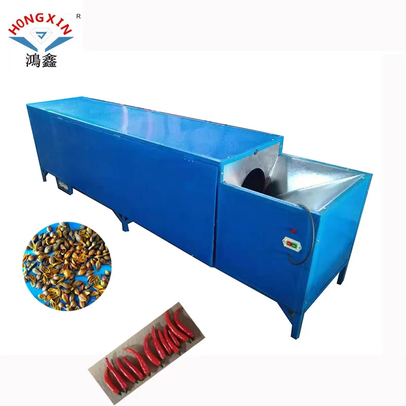 Commercial Dried And Dual-Use Chili Peppers Stem Removal
