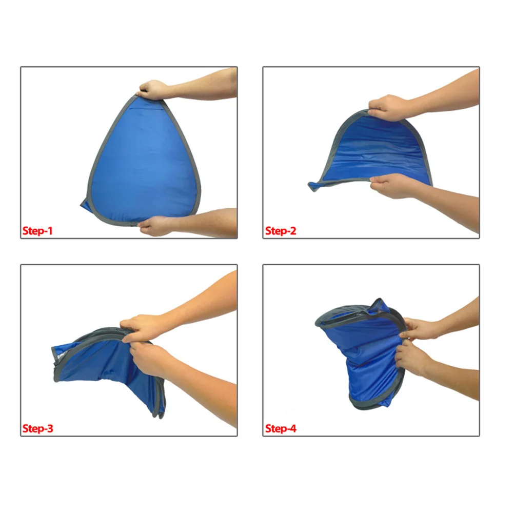 Small Pop up Beach Tent Quick Opening Mini Sun Shade Camping Blue Shelter Child