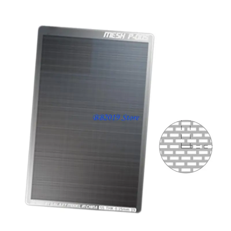 Q0KB Photo-Etched Radiator Meshes Cell For Modeling Photo-Etched Detailing Tool Universal Fit Woven Meshes/Straight
