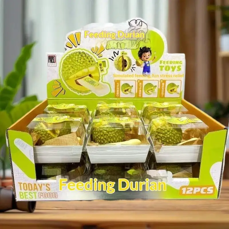 

Durian Fruit Play Set, Kids Early Education Toy, Role Playing Game Props