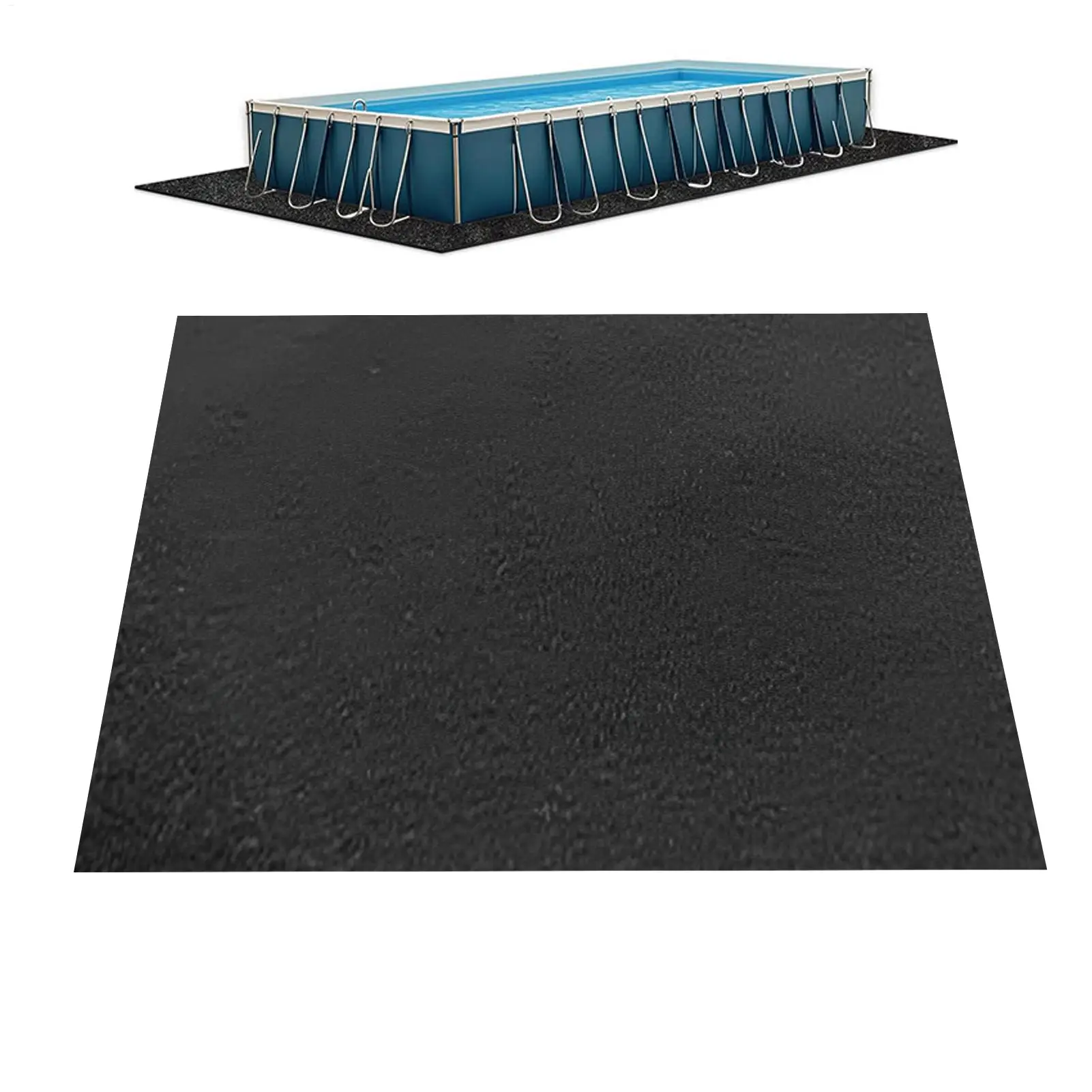 Pool Liner Pad Pools Heavy Duty Under Pool Padding Eco-Friendly Pool Liner Mat Pool bottom tarpaulin Rain Dust Cover Mat Sheet