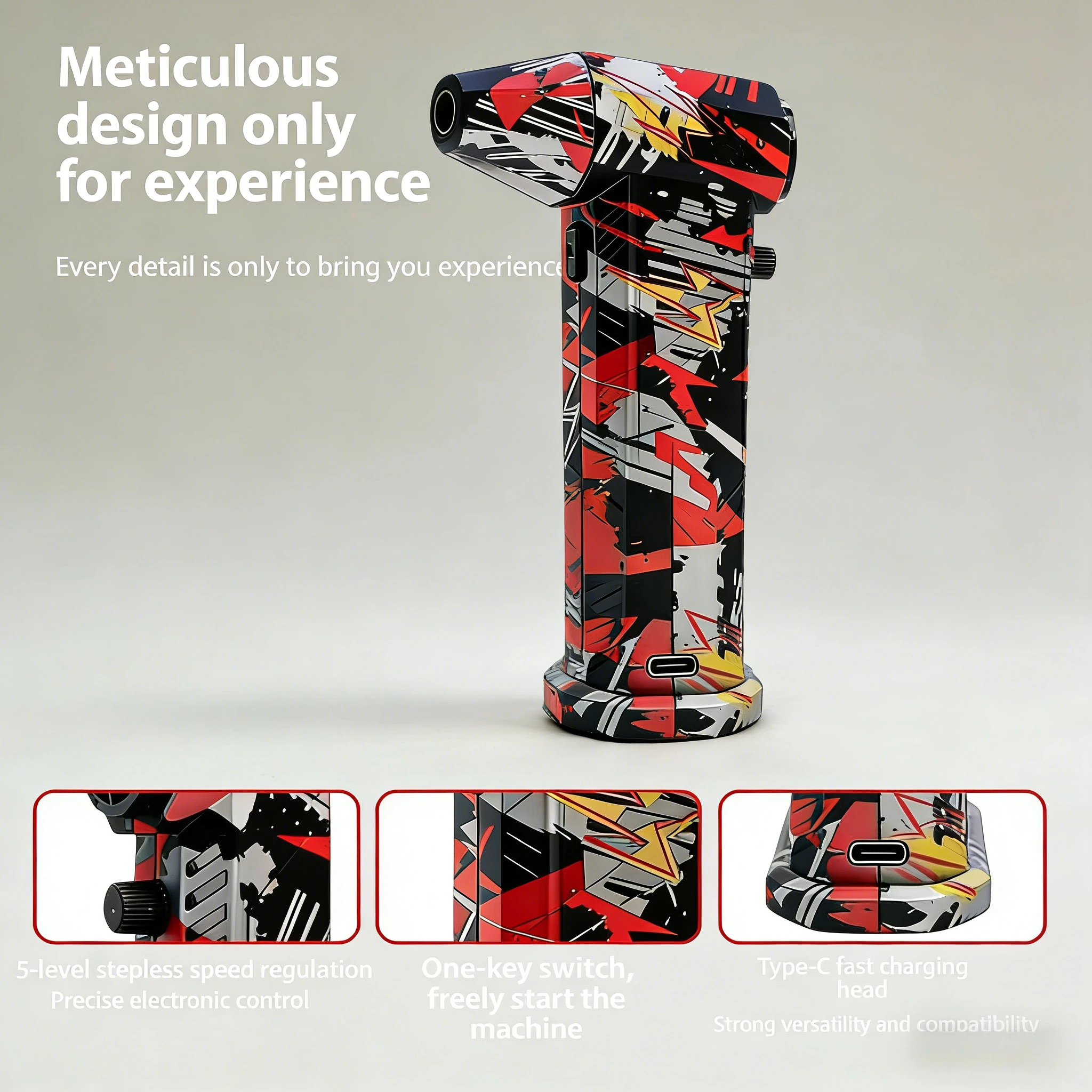 

2025 New X9 Turbo Jet Air Duster - 500000RPM Wireless Portable Blower Vacuum High-Speed Compressed Air Cleaner