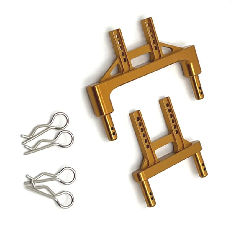 

B05C-Metal Front And Rear Body Mount Post For SCY 1/16 Q130 RC Car Upgrade Parts