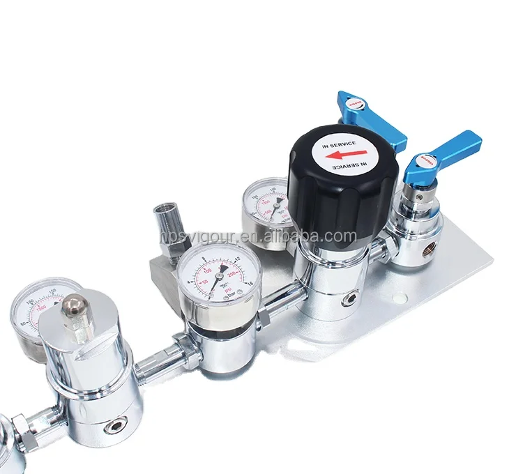 High Pressure Cylinder Semi Automatic Changeover Regulator System