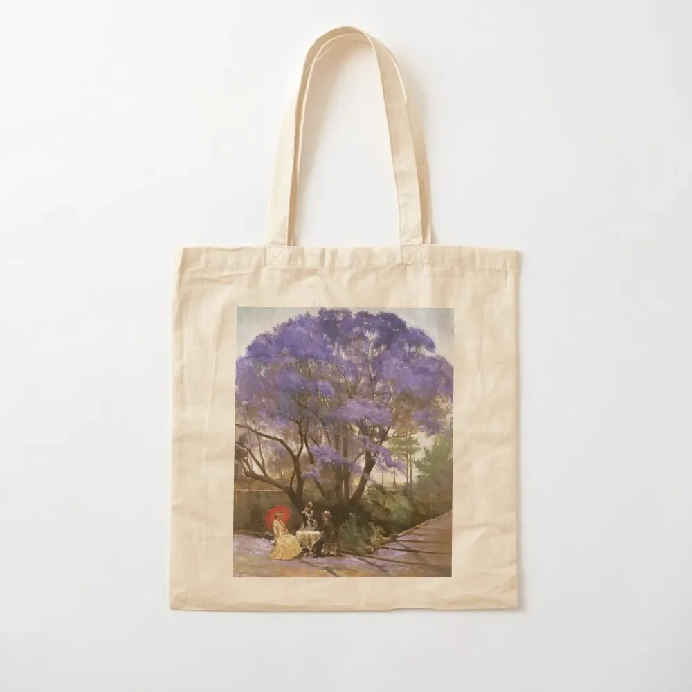 Godfrey Rivers - Under The Jacaranda 1903 Tote Bag Handbags women Big bag Tote Bag