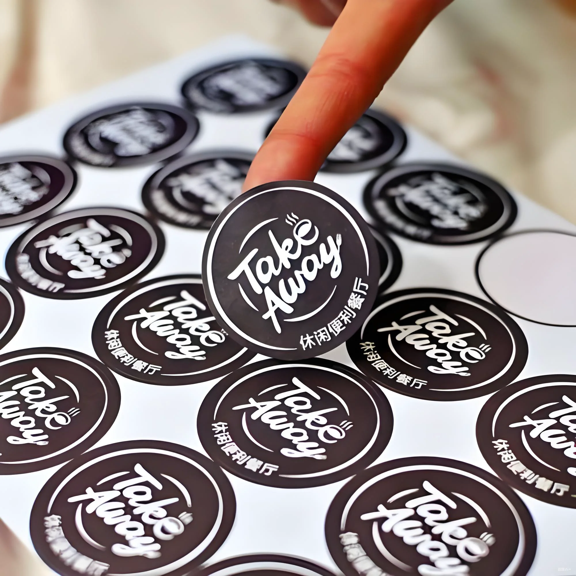 

Personalized Gift Stickers Custom Design, Home Wall Art & Birthday Party Supplies, DIY Decals with Photo Logo Upload Labels