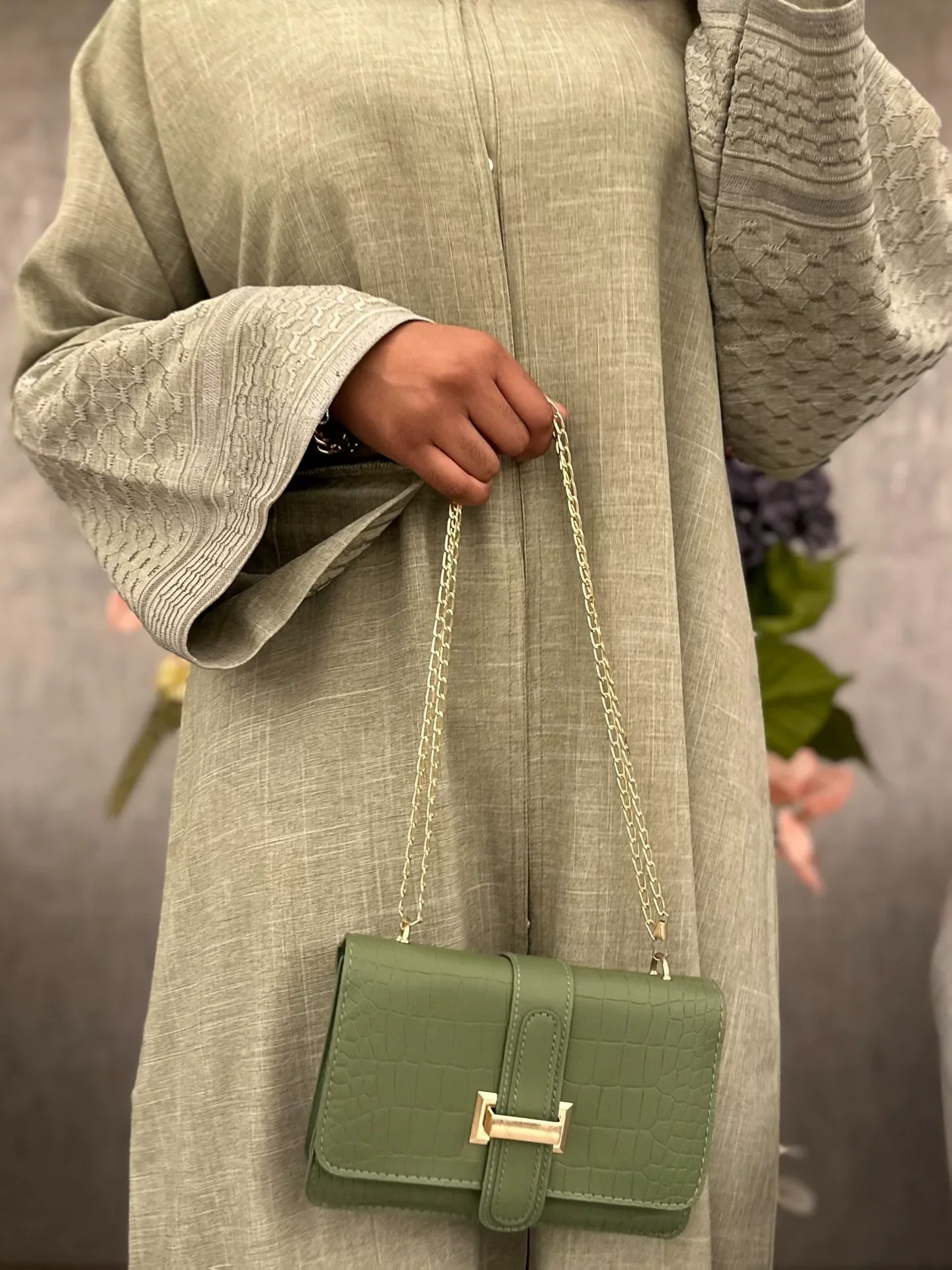 Ramadan mode islamique musulman dubaï moyen-orient arabie saoudite dubaï turquie broderie élégante début Robe bouton Cardigan Robe