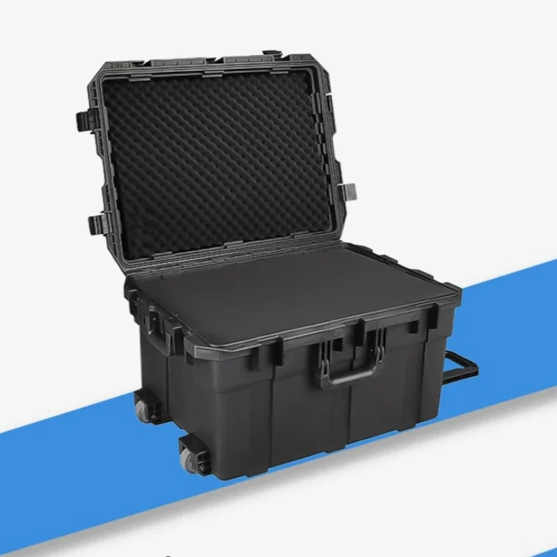 Safe Equipment Protective Trolley Case Portable Tool Organizer Case Car Tool Storage Suitcase Household Instrument Storage Cases