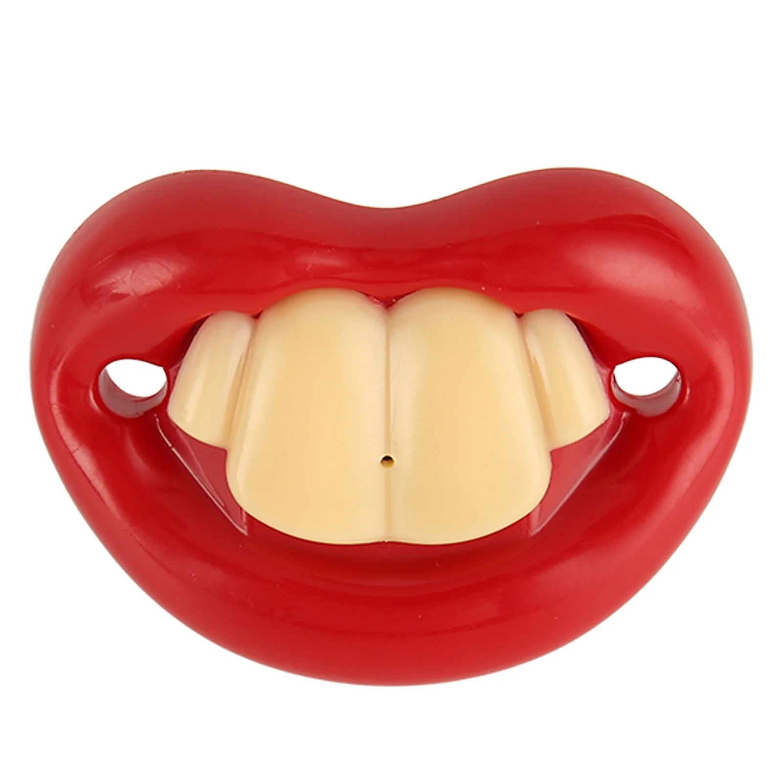 Funny Baby Pacifiers Orthodontic Safe Silicone Cute Rabbit Tooth Pacifier for Toddler