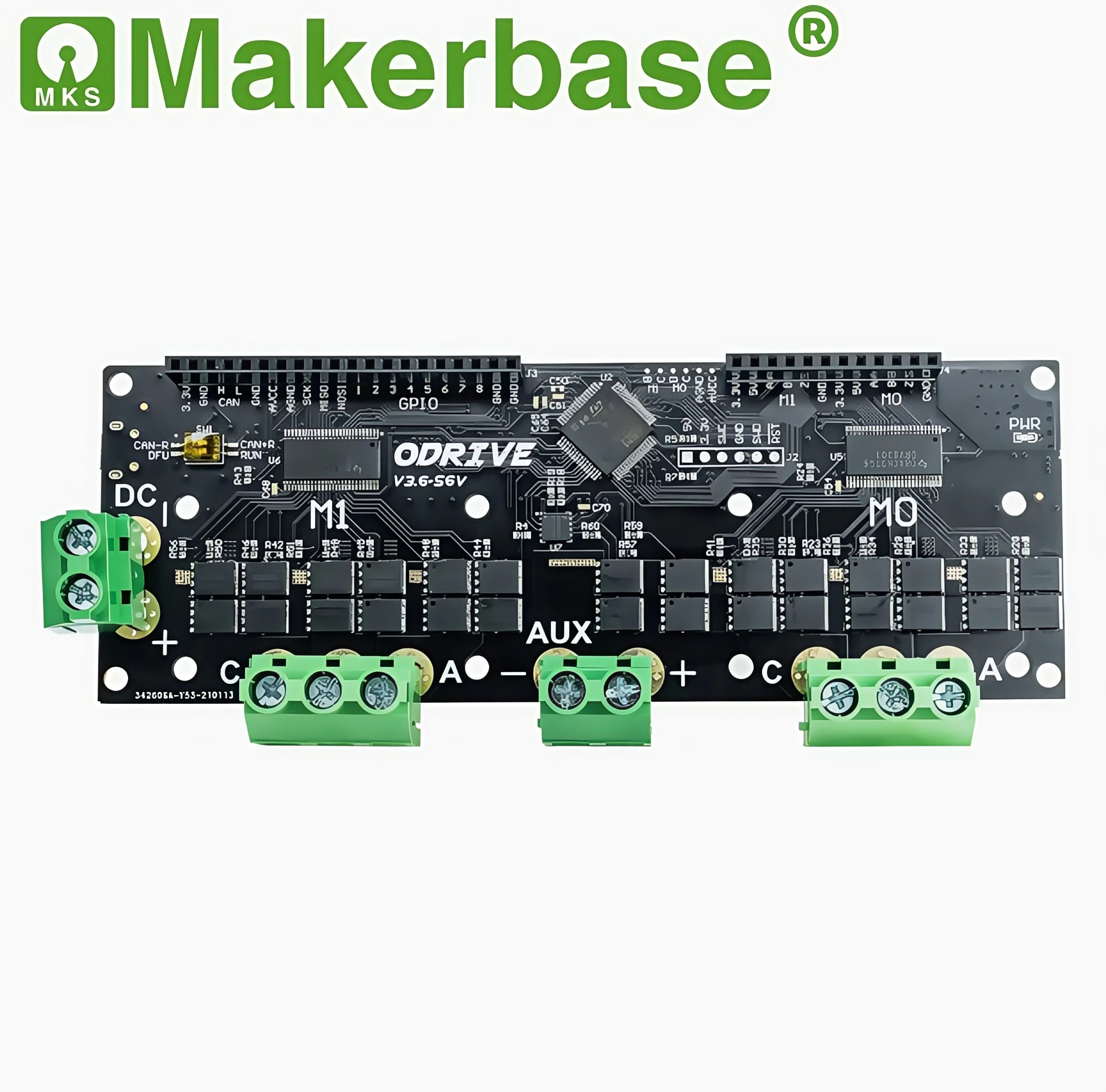Makerbase ODrive3.6 FOC BLDC Serwo Podwójny Sterownik Silnika MKS X2212 Silnik MKS FocEncoder