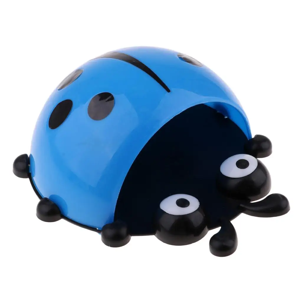 Bike Basket Handlebar Ladybug Design Storage for Kids Bicycle Front Plastic Bracket Easy Installation Solution