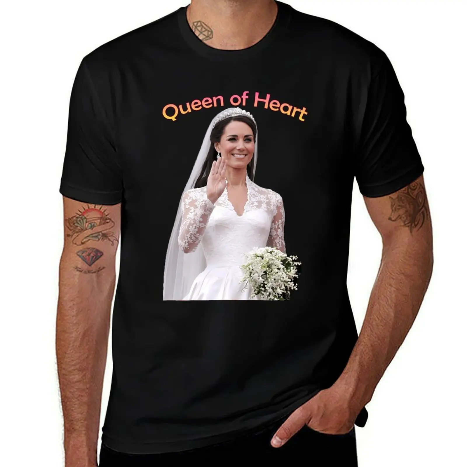 

Kate Middleton T-Shirt cotton t shirt pack t shirts for man graphic vintage T-Shirt