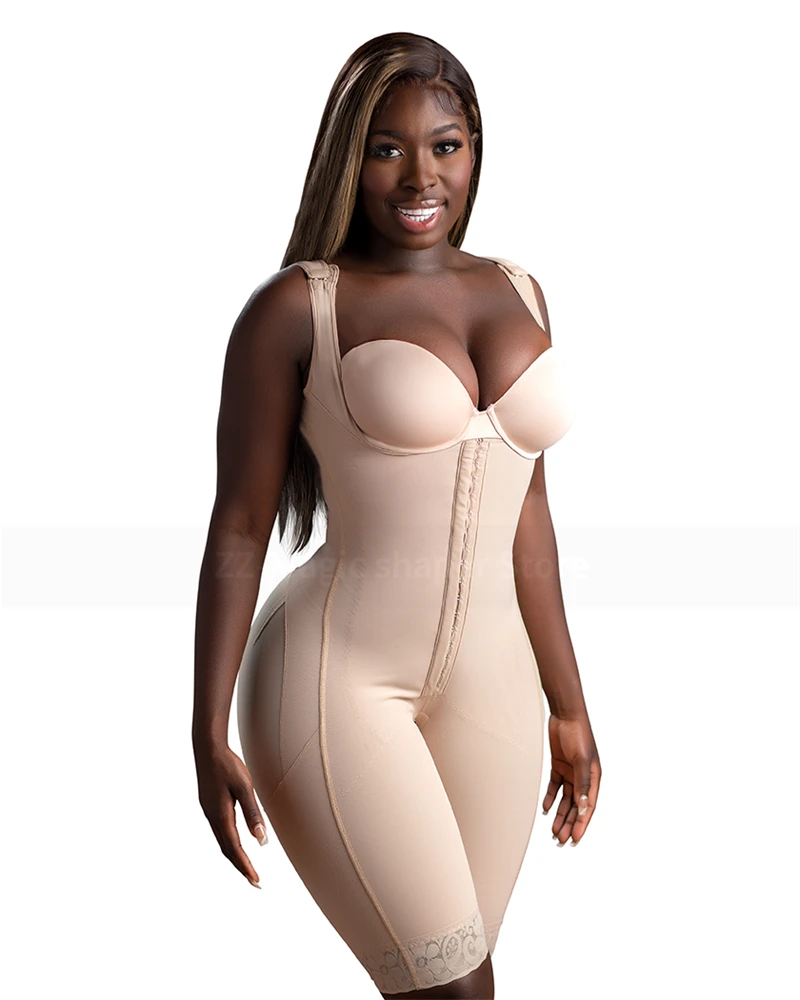 Full Body Shapewear Compression Girdle Corrective Underwear Tummy Control Shaper Butt Lift Slim Corset Bodysuits Fajas Colombian