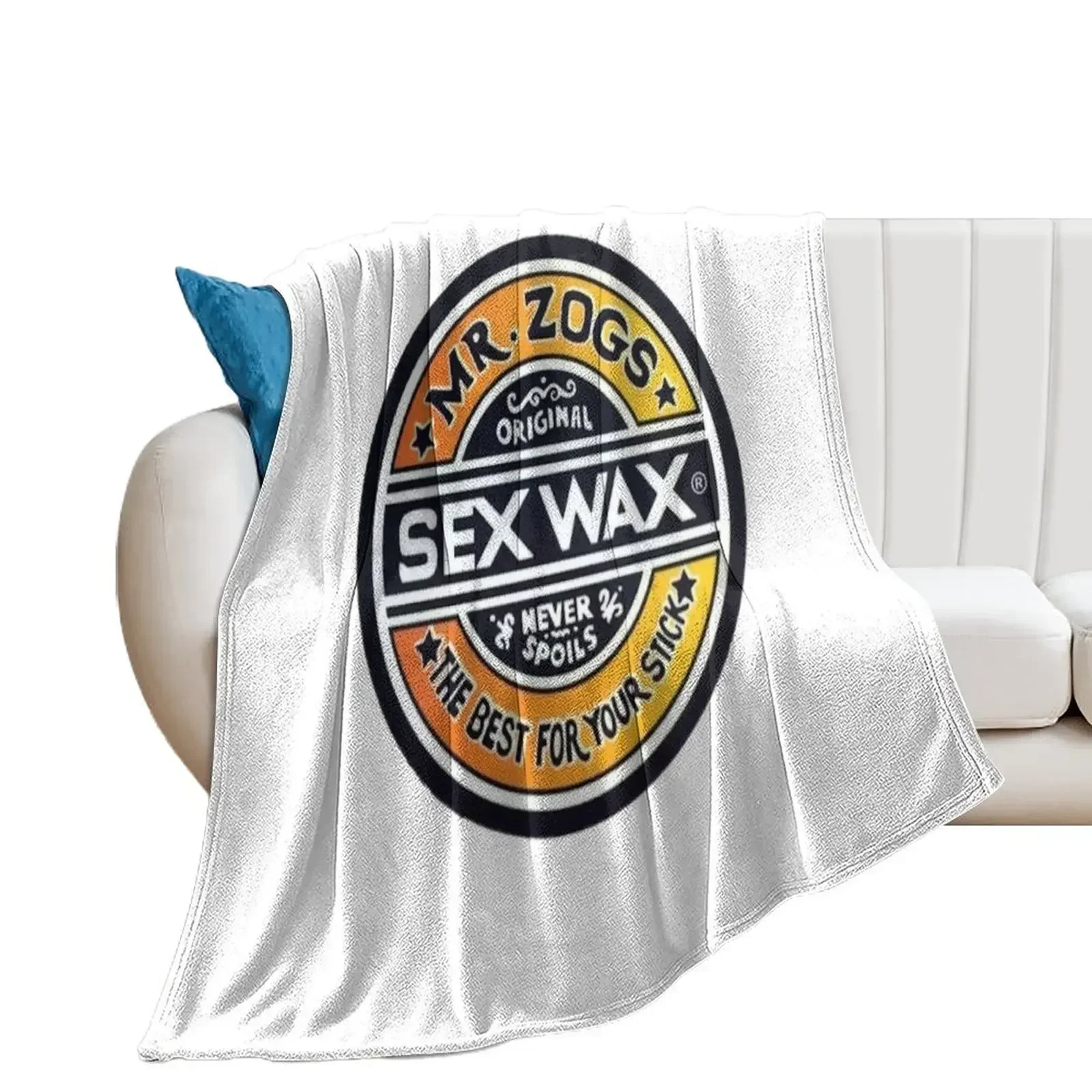 Mr Zogs Sex wax Throw Blanket Quilt Softest Furrys Blankets