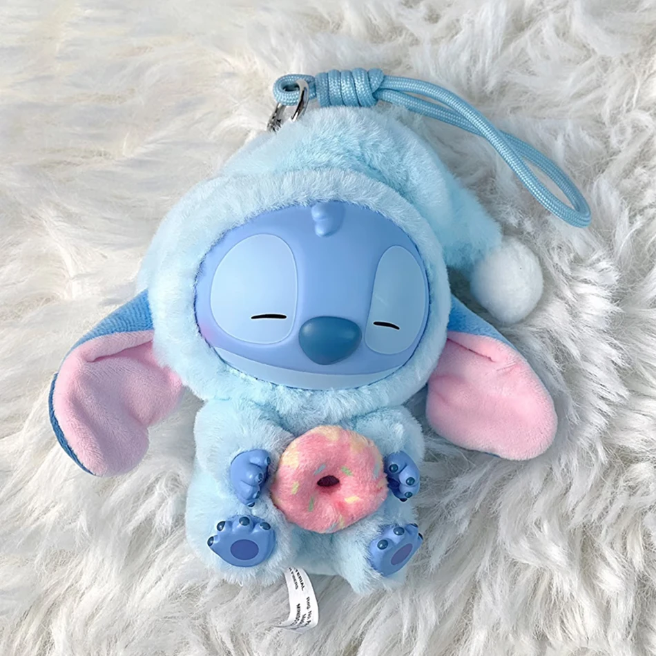 

Miniso New Stitch Eat Some Thing Before Sleep Series Vinyl Blind Box Bag Pendant Cute Plush Doll Mystery Box Toy Surprise Gifts