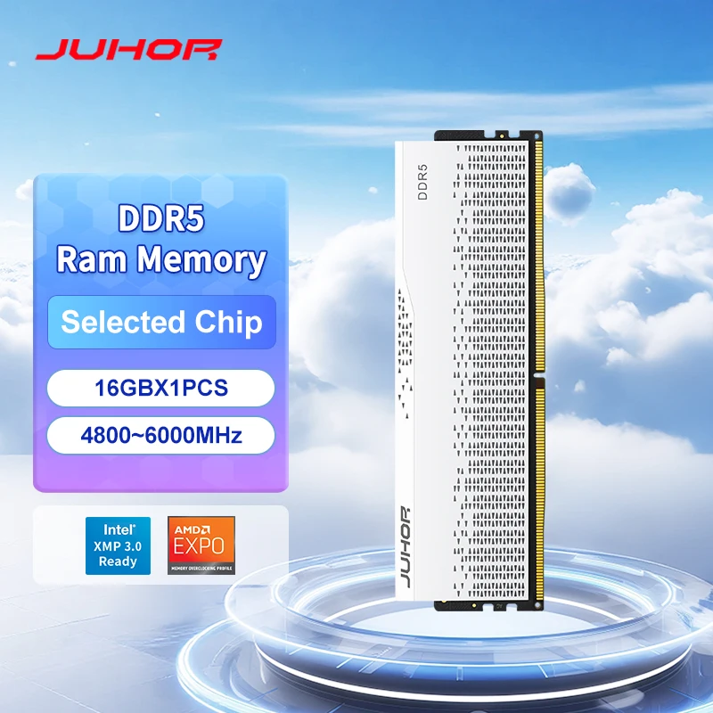 주호르 메모리 램 DDR5 16GB 4800MHz 5600MHz 6000MHz 컴퓨터 게이밍 데스크탑 메모리 썸네일 7