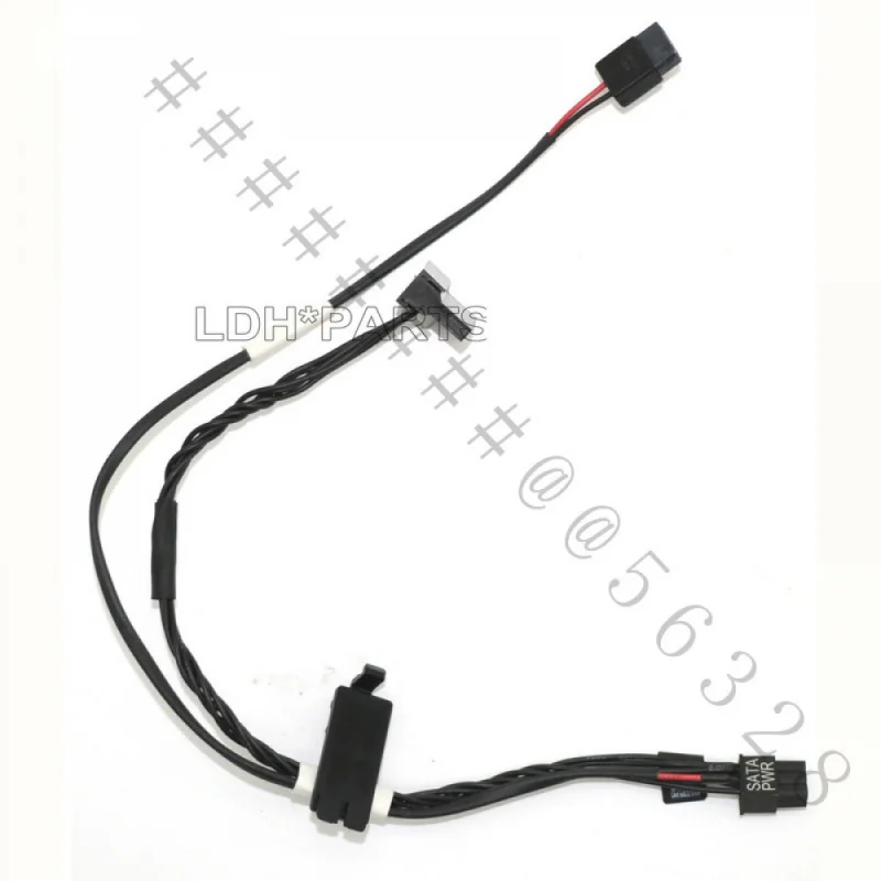 CA+New MX6YG Dual SATA HDD Power Cable For Dell QCS1250 QBS1250 FCS1250 Slim Desktop Internal Storage Power Wire Spare Parts